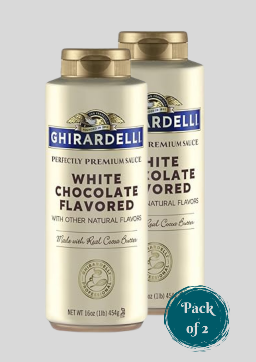 Ghiradelli White Chocolate Sauce - Pack of 2