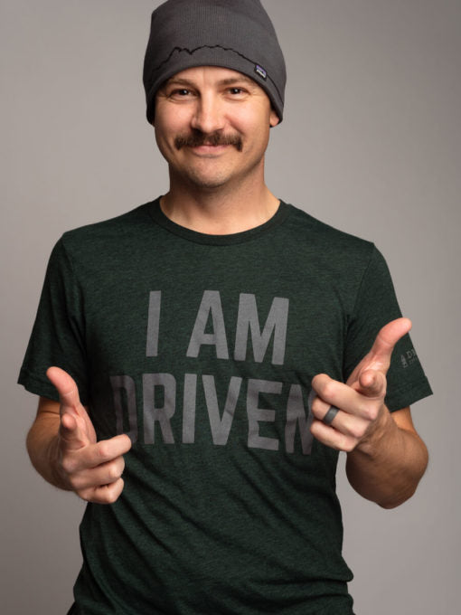 I AM DRIVEN Tee - Green