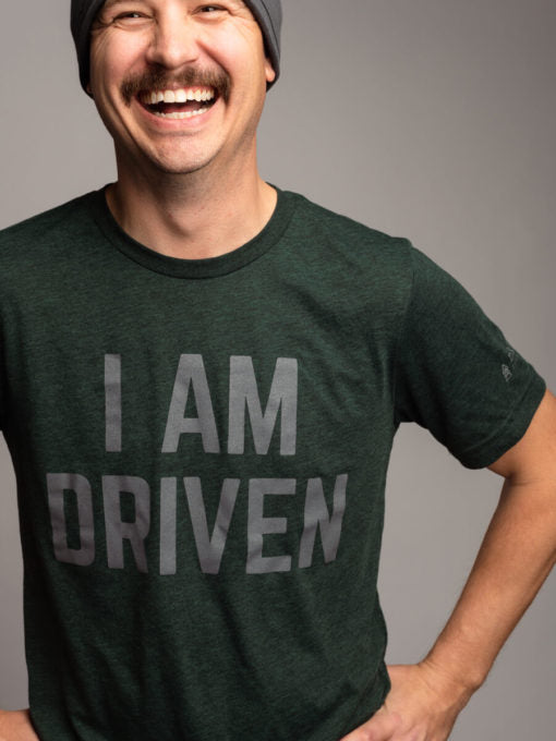 I AM DRIVEN Tee - Green